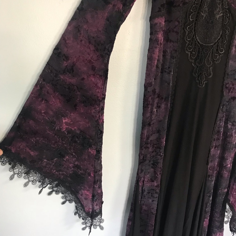 Punk Rave mesh velvet dress - Picture 8 of 8